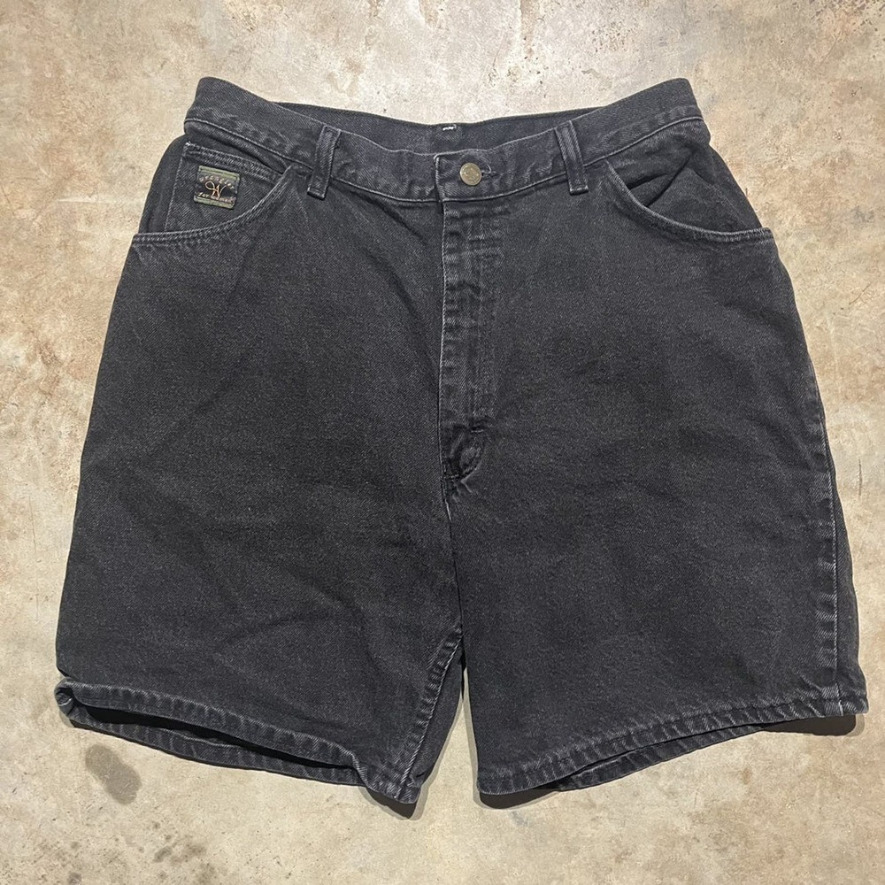 Vintage Wrangler Black Jean Shorts